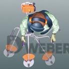 Ergonomiczny uchwyt oburęczny