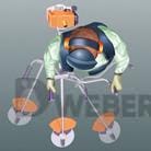 Ergonomiczny uchwyt oburęczny