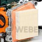 Trwały filtr powietrza