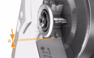 Profilowane koło napędowe (zębatka stała)