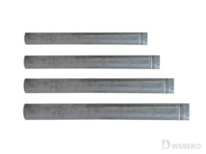 Rura dymna do piecyka Koza ø100-ø200 – produkcja polska - ø120