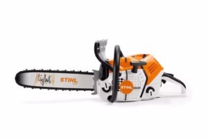 Pilarka zabawkowa STIHL MS 500i widok z boku