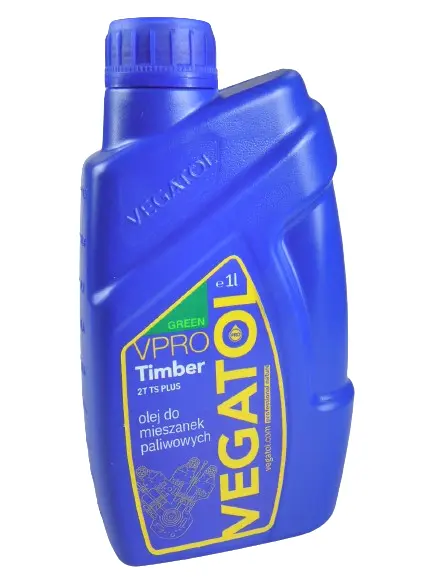 Olej do mieszanki 2T TS Plus | 1L | V-Timber | GREEN | VEGATOL