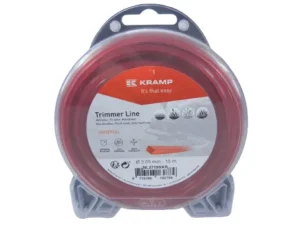 Żyłka tnąca | Ø 2.65 mm | 15 m | kwadratowa | czerwona | KRAMP