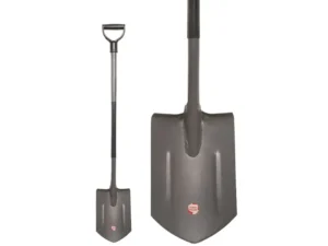 Szpadel ostry LACK-MET w oprawie metalowej made in Poland długość 120 cm szerokość 19 cm